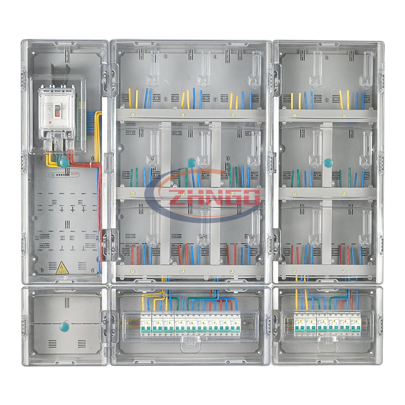 南網(wǎng)單相十五表位插卡式電表箱